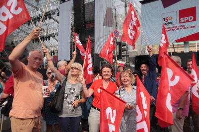 Die Hohenloher SPD beim Deutschlandfest